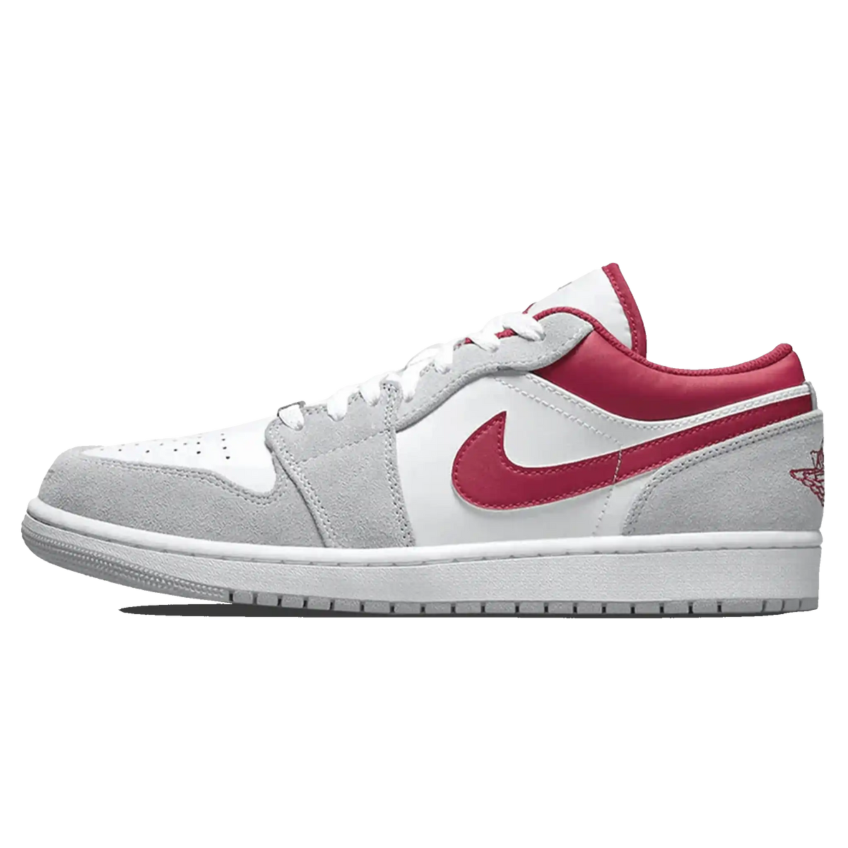 Tênis Air jordan 1 Low "Light Smoke Gym Red" - DC6991-016