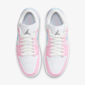 Tênis Air jordan 1 Low Feminino "Paw Print" Rosa - HM3706-141
