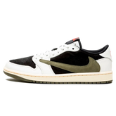 Tênis Air Jordan 1 Low x Travis Scott "Olive" - DM7866-200