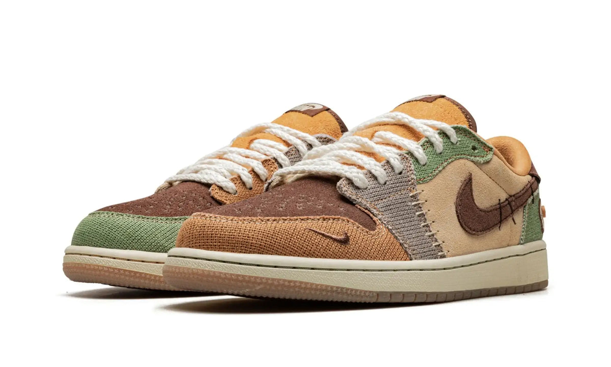 Tênis Air jordan 1 Low Masculino "Voodoo" Marrom / Bege - DZ7292-200