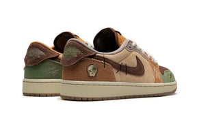 Tênis Air jordan 1 Low Masculino "Voodoo" Marrom / Bege - DZ7292-200