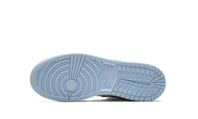 Tênis Air Jordan 1 Mid Feminino "Ice Blue" Azul / Branco - 555112-401
