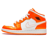 Tênis Air Jordan 1 Mid "Metallic Orange" Laranja - DM3531-800