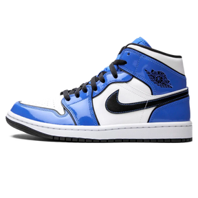 Tênis Air Jordan 1 Mid Feminino "Signal Blue" Azul - BQ6931-402
