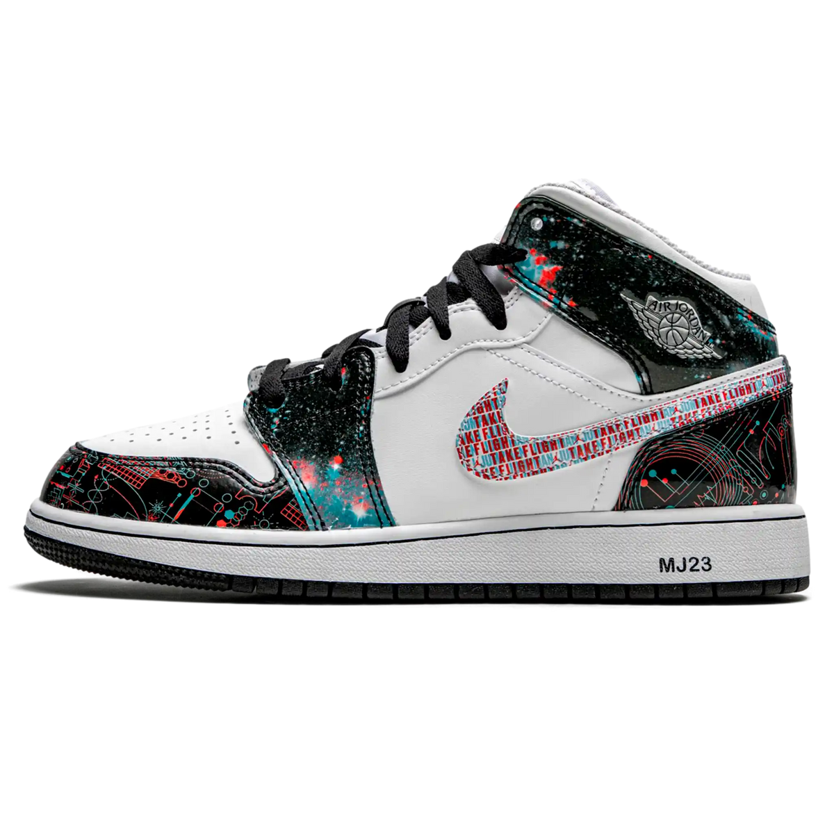Tênis Air Jordan 1 Mid "Take Flight" Azul - BQ6931-114