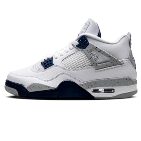 Tênis Air jordan 4 "Midnight Navy" Branco / Azul - DH6927-140