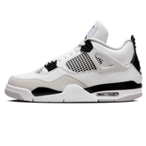 Tênis Air jordan 4 "Military Black" Branco / Preto - DH6927-111