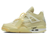 Tênis Air jordan 4 x Off-White "Sail" - CV9388-100