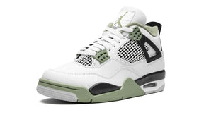 Tênis Air jordan 4 "Seafoam Oil Green" Branco / Verde - AQ9129-103