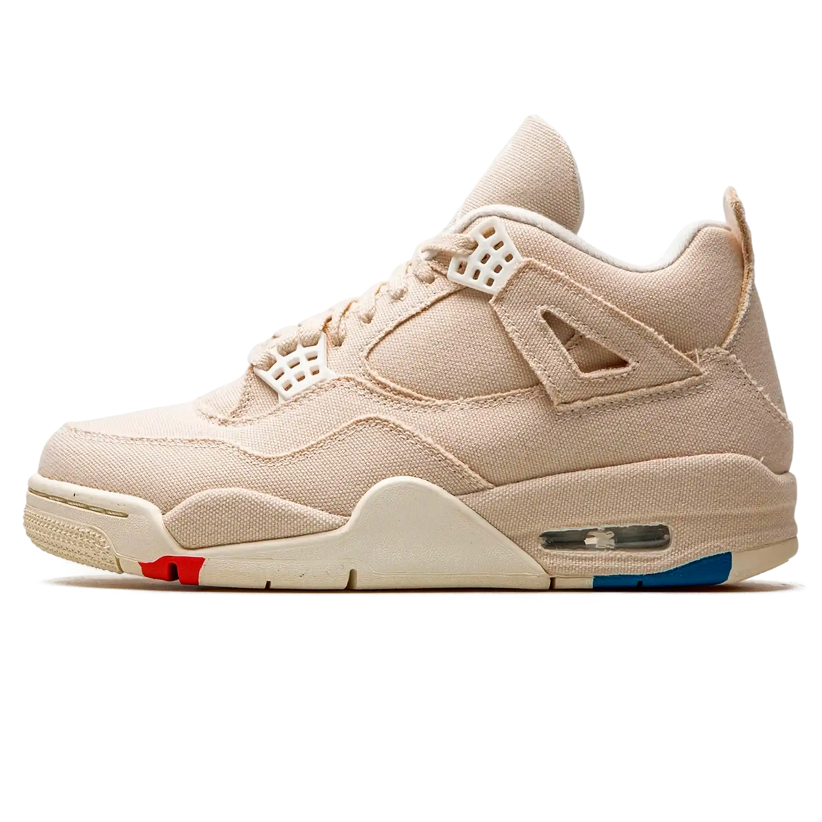 Tênis Air jordan 4 "Sail Blank Canvas" - DQ4909-100