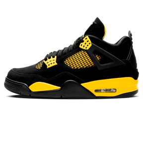 Tênis Air Jordan 4 "Thunder" Preto / Amarelo - DH6927-017
