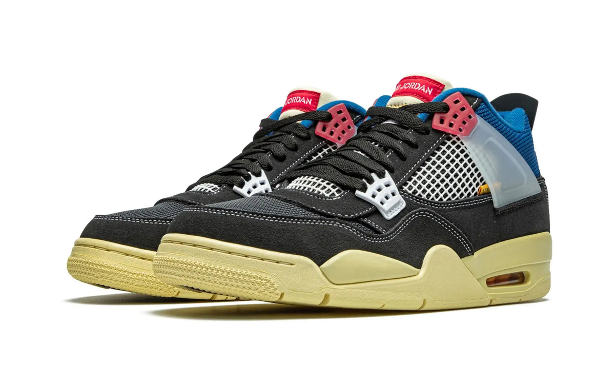 Tênis Air Jordan 4 x Union LA "Off-Noir" Preto - DC9533-001
