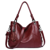 Bolsa Feminina Transversal de Couro