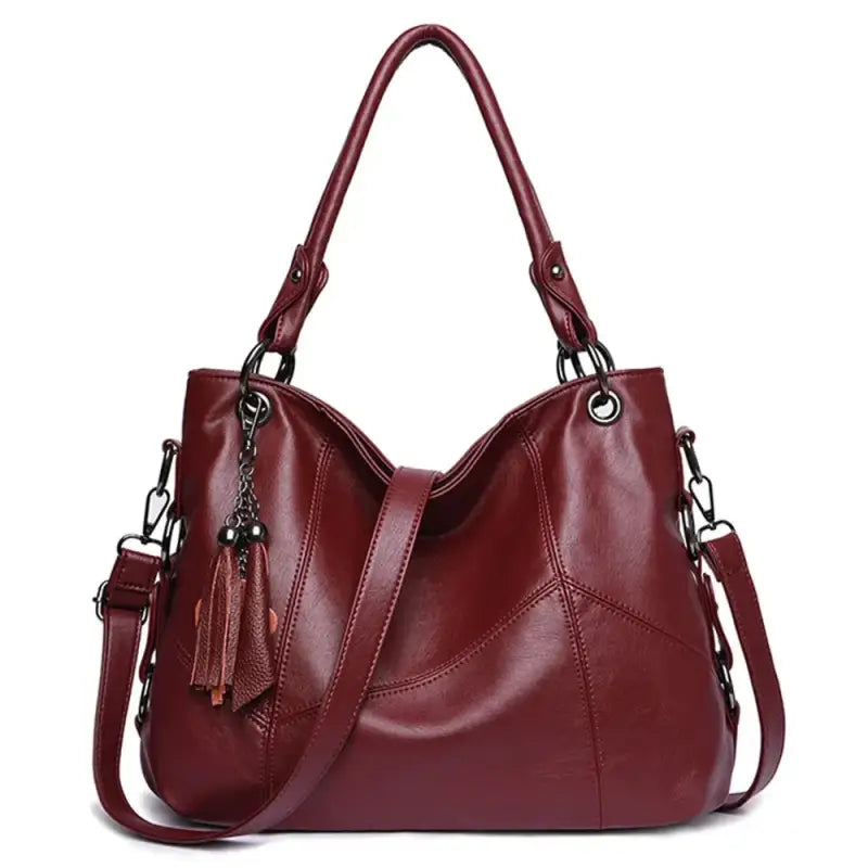Bolsa Feminina Transversal de Couro