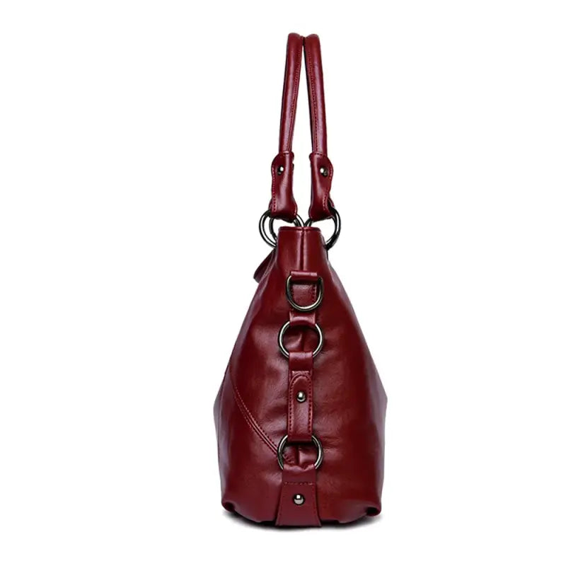 Bolsa Feminina Transversal de Couro