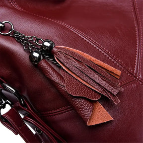 Bolsa Feminina Transversal de Couro