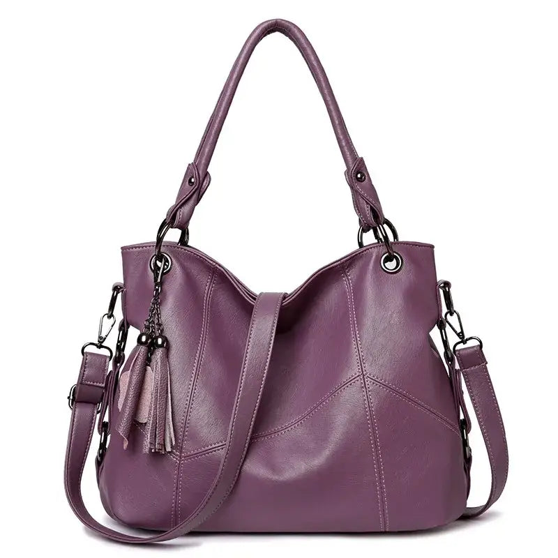 Bolsa Feminina Transversal de Couro
