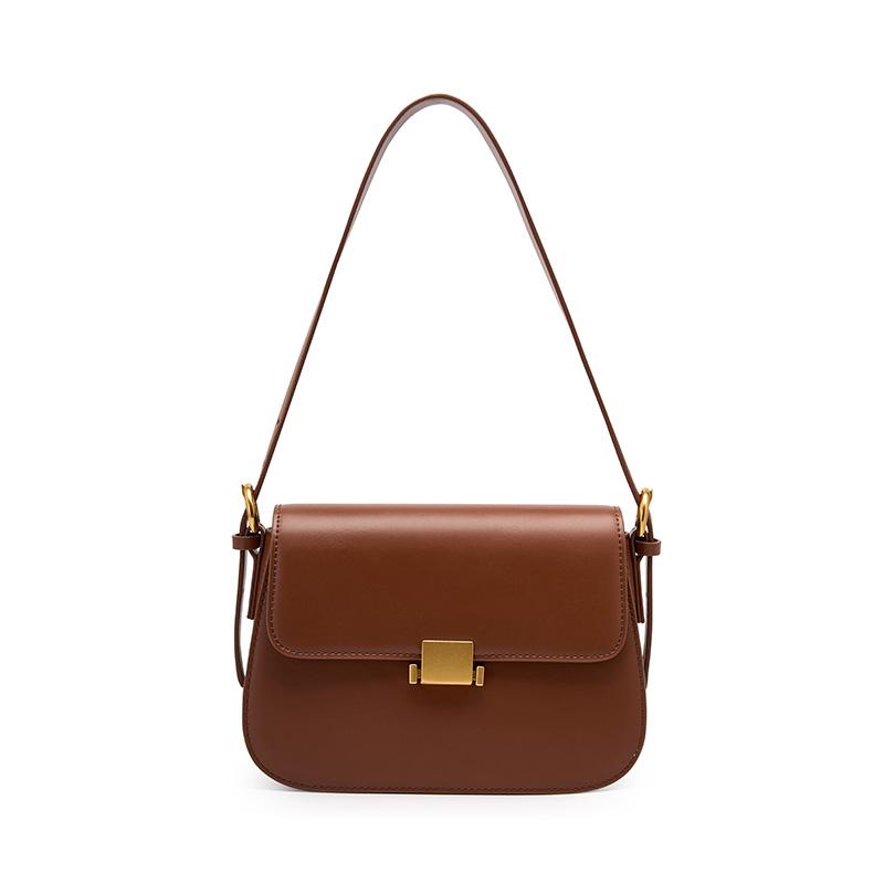 Bolsa de Luxo em Couro Legítimo Estruturada Gabrielle