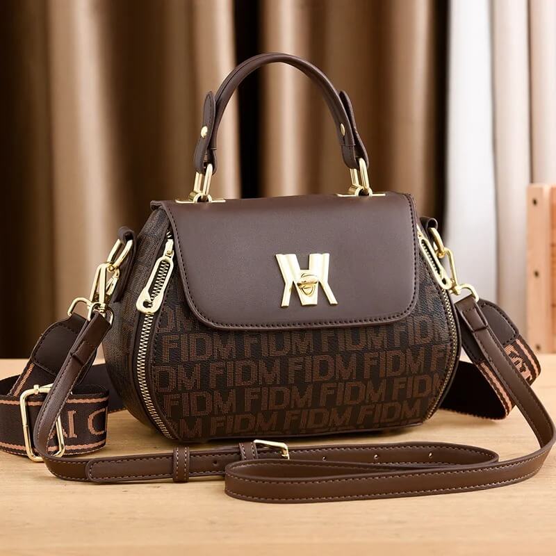 Bolsa de Luxo em Couro Genuíno Margaux