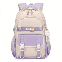Mochila Escolar Feminina com Chaveiro