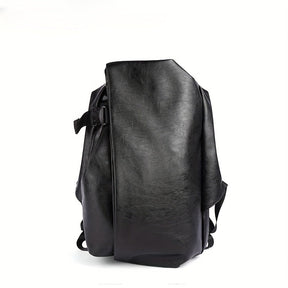 Mochila de Viagem Masculina em Couro - Porta USB