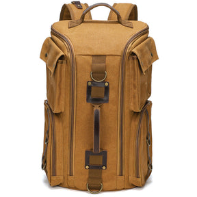 Mochila de Viagem Masculina Retro - Impermeável