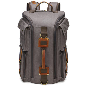 Mochila de Viagem Masculina Retro - Impermeável