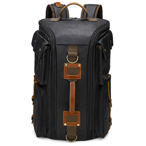 Mochila de Viagem Masculina Retro - Impermeável