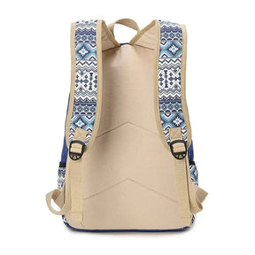 Mochila Escolar Feminina Modelo Hippie