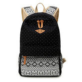 Mochila Escolar Feminina Modelo Hippie
