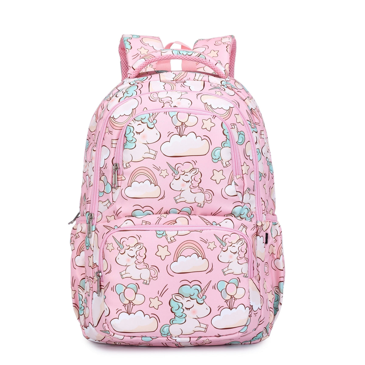 Mochila Escolar Feminina - Unicornio Rosa