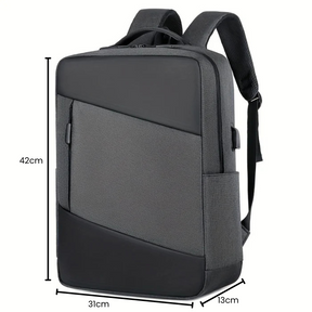 Mochila Executiva Impermeável e Porta USB - OfficeBag