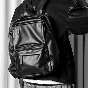 Mochila de Viagem Masculina em Couro - Nomad
