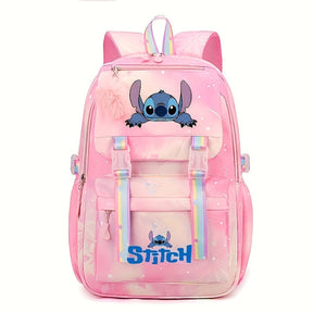 Mochila Escolar Feminina Stitch