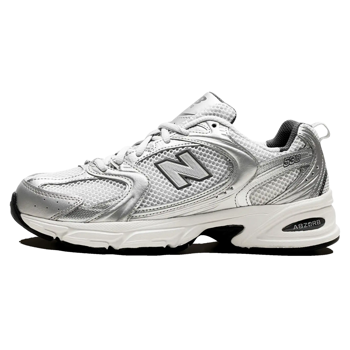 Tênis New Balance 530 "Grey Matter Silver Metallic" Prata - MR530LG