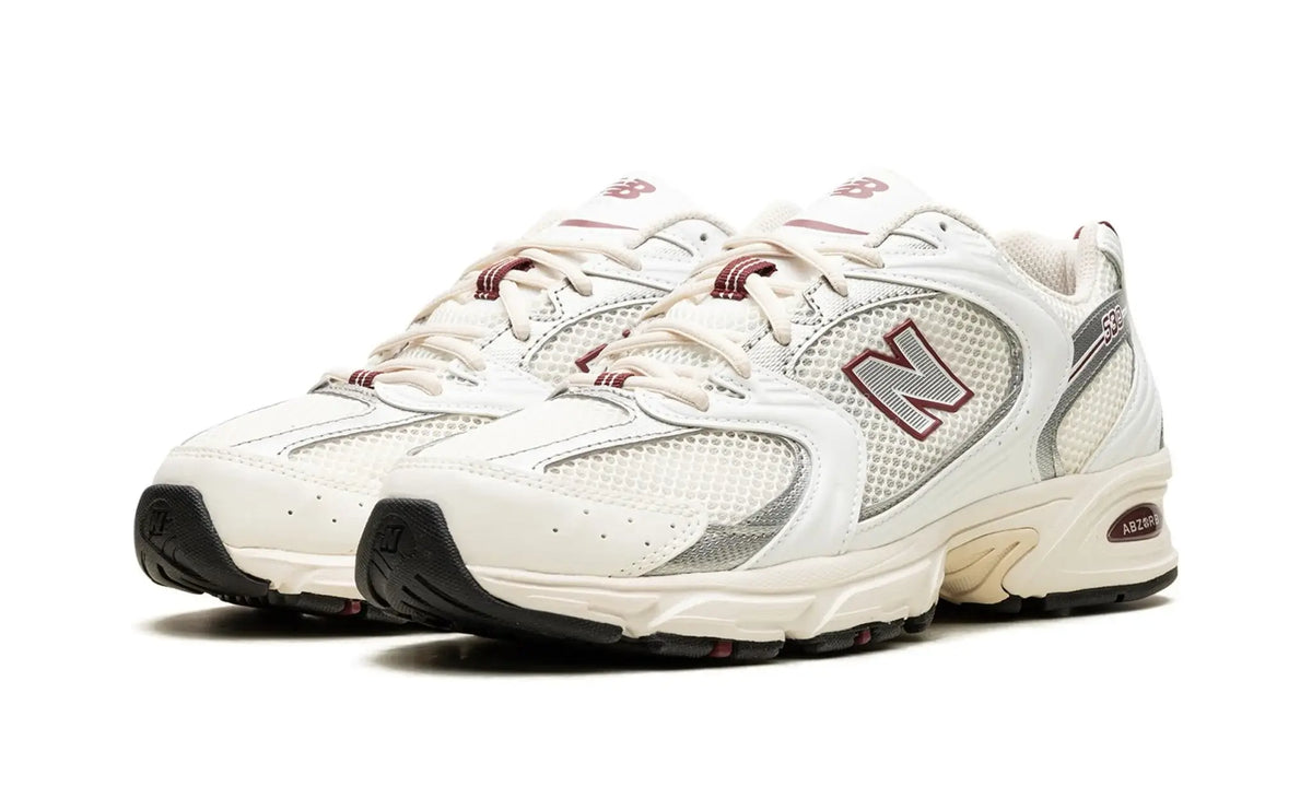 Tênis New Balance 530 "Sea Salt Mercury Red" Branco / Bordô - MR530SZ