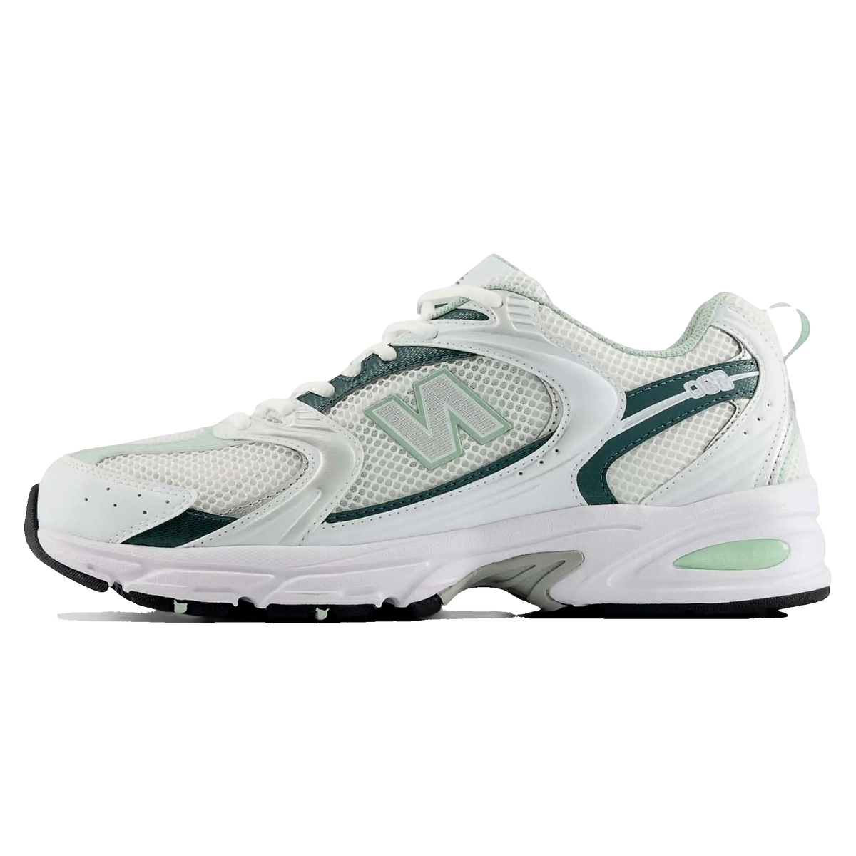 Tênis New Balance 530 "White & New Spruce" Branco / Verde - MR530RB