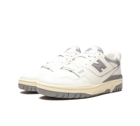Tênis New Balance 550 x Aime Leon Dore 'White Grey' Branco / Cinza - BB550ALE
