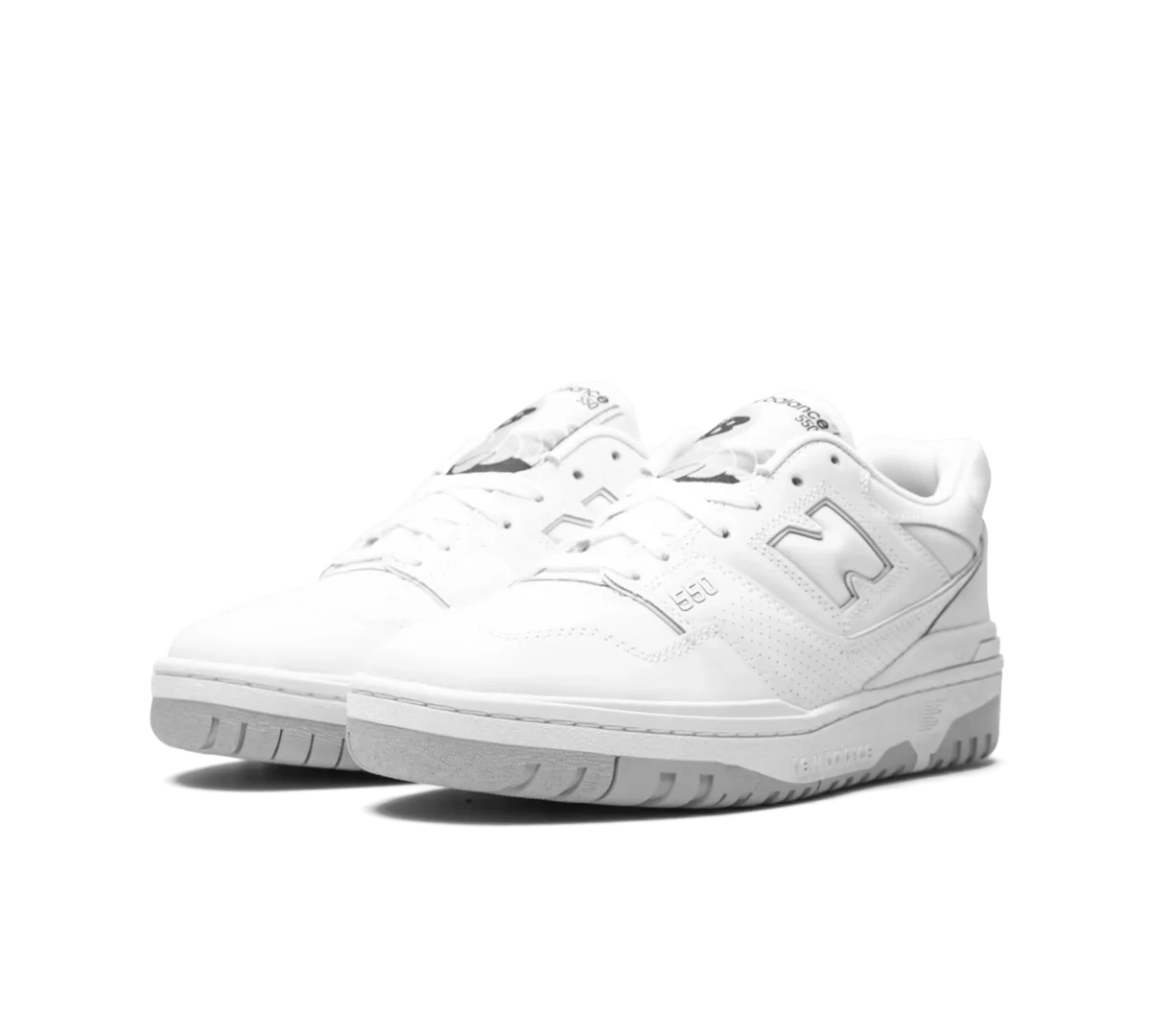 Tênis New Balance 550 'White Grey' Branco / Cinza - BB550PB1