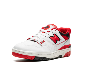 Tênis New Balance 550 'Team Red' Branco / Vermelho - BB550SE1