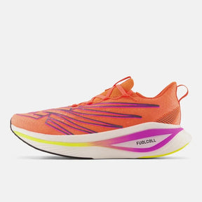 Tênis New Balance Fuelcell Supercomp Elite v3 'Neon Dragonfly Cosmic Rose' Laranja - MRCELCD3
