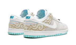 Tênis Nike Dunk Low "Barber Shop Grey" - DH7614-500