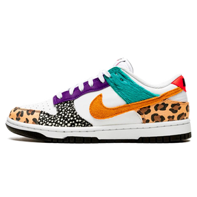 Tênis Nike Dunk Low Feminino "Animal Print" Colorido - DN3866-100