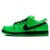 Tênis Nike Dunk Low SB x Meninas Superpoderosas "Buttercup" Verde - FZ8319-300