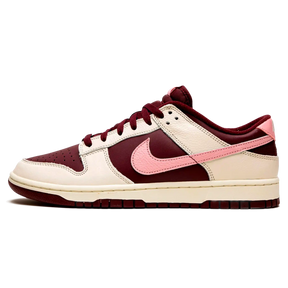 Tênis Nike Dunk Low Feminino "Valentine's Day" Bordô - DR9705-100