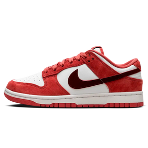 Tênis Nike Dunk Low Feminino "Valentine's Day" Vermelho - FQ7056-100