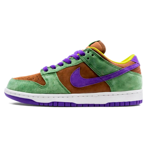 Tênis Nike Dunk Low "Veneer" Verde / Roxo - DA1469-200