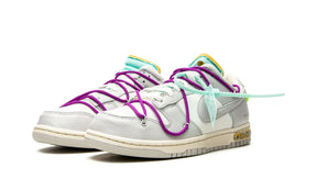 Tênis Nike Dunk Low x Off-White "Lot 21" - DM1602-100