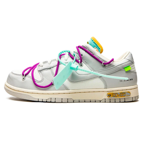 Tênis Nike Dunk Low x Off-White "Lot 21" - DM1602-100
