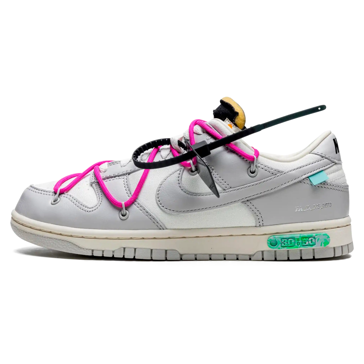 Tênis Nike Dunk Low x Off-White "Lot 30" - DM1602-122